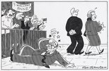 "He picked the wrong time to lunge at Anne!" Image.