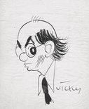 Vicky self-caricature  Image.