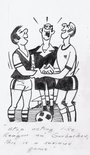 "Stop acting like Reagan and Gorbachev, this is a serious game." Image.