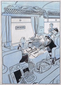 "Don't worry so, Guvnor! Things may be bad but there'll always be nice kind people who'll bet on races like the National." 