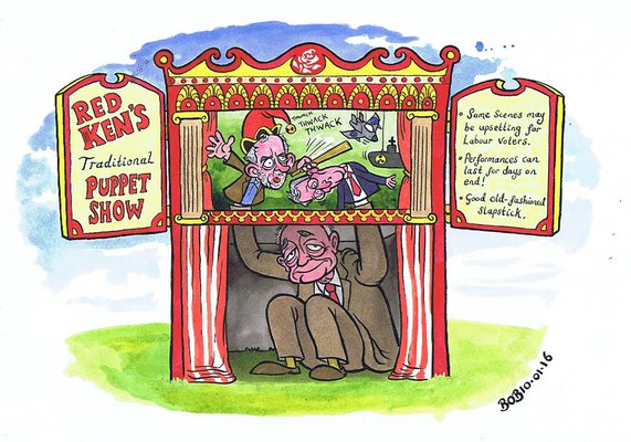 red ken's traditional puppet show - Cartoon Gallery