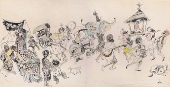 Illustration from A letter to India