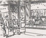 They 'aven't got any live cigarettes, neither - those are only blanks. Image.