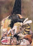 Lower than Vermin (dust-jacket design artwork) Image.