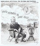 Nazis using artificial fog to fool raf raiders Image.
