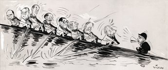"...But we'll row for ever, steady from stroke to bow, and nothing in life shall sever, the chain that is round us now..." - From the Eton boating song