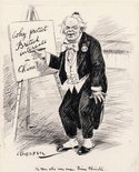 The man who was once Prime Minister Image.