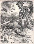 THE DISHONOURS OF WAR. Mars. "I used to be the God of Battle - not Butchery."  Image.