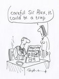 Careful Sir Alex, it could be a trap Image.
