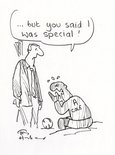 ...but you said I was special! Image.