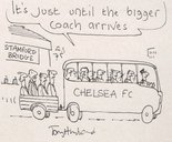 It's just until the bigger coach arrives Image.