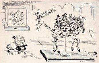 IS THERE ANY USE FLIPPING IT? The adjourned Disarmament Conference gets back into the saddle today.