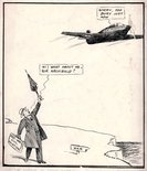 HIS BIG JOB. In the debate on civil aviation on Sir Archibald Sinclair, Air Minister, said he had no time for anyone but Mr. Hitler and his friends. Image.