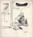 ANTICIPATION. An unofficial British suggestion to the Basle committee, which is considering reparations, is that President Hoover's one year moratorium should be extended by five years. Image.