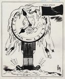 PUTTING BACK THE DIAL. All must join in to-day "Big Push" Image.