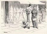 "Some people even have the audacity to suggest that I encourage his pilfering." Image.
