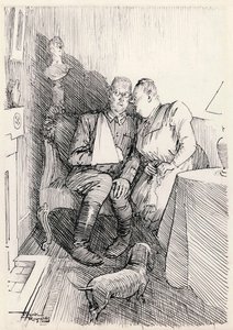 "Tell me son, are the British beaten to their knees?" "That mama, is difficult to see from the air 10,000 metres up!"
