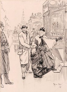 SOLD FUSSY OLD LADY: "Now don't forget conductor I want the Bank of England." CONDUCTOR: "All right mum (aside) She don't want much do she mate!"