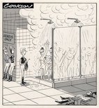 "If you race with the boys, you shower with the boys!" Image.