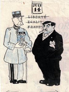 “What a pity they went and pulled down the Bastille. It would have come in very useful just now.”