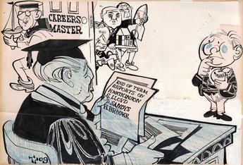 "Now, my boy, how good are you at sums?"