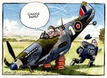 Chocks Away! Image.