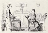 PEOPLE WHO ARE HARD TO LIVE UP TO. ""And to follow, Madam, shall I create a shuffle or would you prefer that I compose an omelet?" Image.