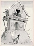 "Not my idea of a government office but safer than Berlin." Image.