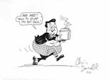 Chris Donald Viz Billy Bunter self-caricature  Image.