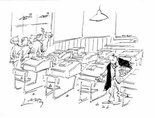 Classroom scene Image.