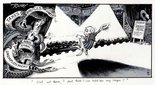 "Get out there, I don't think I can hold 'em any longer!!" Image.