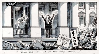 "Saigon says YES - if you elect Kissinger president ..."