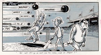 "But we'll still go on and win the series, won't we, skipper?"