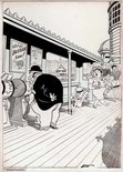 Come away, Henry. How can you expect to enjoy your holiday if you don't forget shop!" Image.