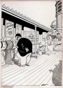 Come away, Henry. How can you expect to enjoy your holiday if you don't forget shop!"