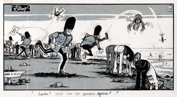 "Louder! God save our Gracious Queen ..."