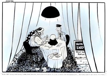 "Go on. Keep going, keep going. I break more promises, stab a few more backs, do more u-turns, turn somersaults - but do I get to be Prime Minister?"
