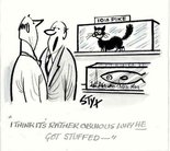 "I think it's rather obvious why he got stuffed - " Image.