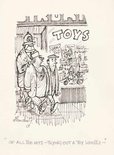 "Of all the nits - trying out a toy whistle -" Image.