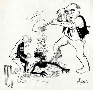 "Hey! That's not cricket, man"