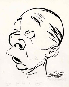 NOT WORTH A DIME 'JOE PULASKI' - Bert Lahr