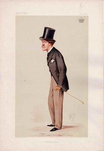 'Chesterfield Letters' Earl of Desart by Carlo Pellegrini 'Ape'
