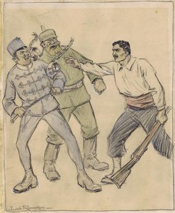 The Broken Alliance And Italy: "Twenty years and more you've forced me to wear this chain."