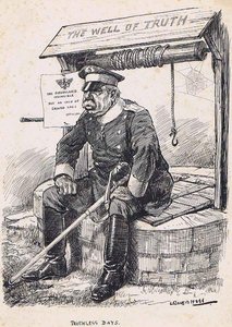 TRUTHLESS DAYS: [English newspapers have been excluded from Germany..]