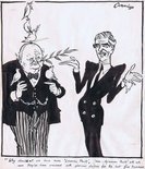 "Why should'nt we have more 'Locarno Pacts', 'Non-Agression Pacts' etc etc - they've been crowned with glorious failure for the last five hundred years." Image.