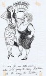 "...and i'm one little woman who isn't going to carry Sir Alec all the way to victory." Image.