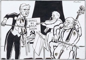 The election quartet – stop it, we are not supposed to play all the same tune .