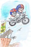 SOLD Ride of terror by daredevil Dubya Image.