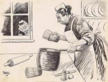 Schmidt the Spy (and his messages to Berlin) "There is a food famine in London, and some of the best people eat boiled firewood." Image.